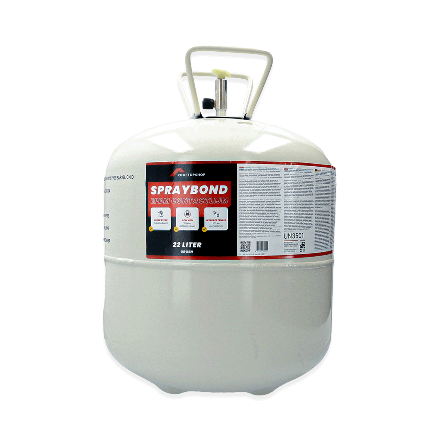 EPDM contactlijm drukvat 22 liter