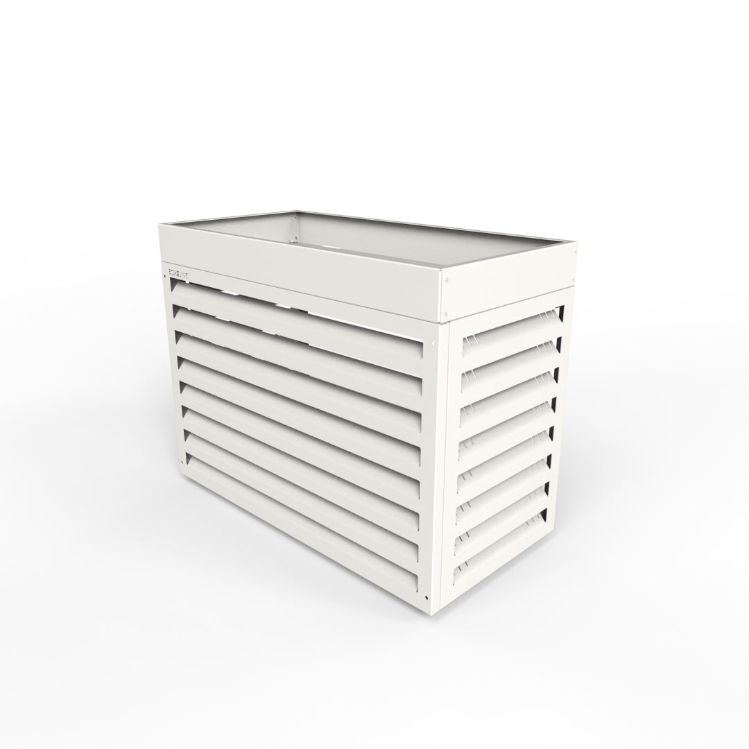 EcolinesCover met plantenbak maat S in Wit (RAL 9010)