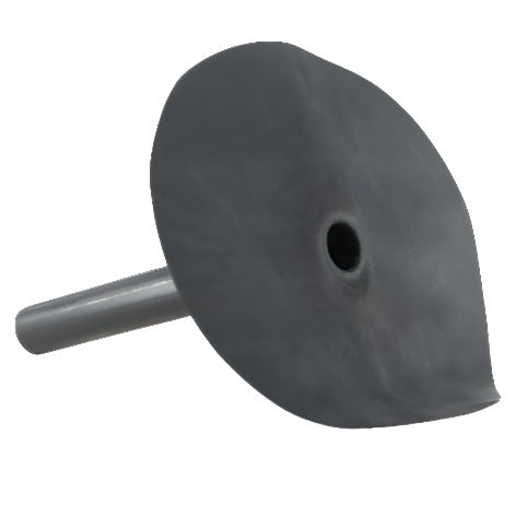 EPDM onderluitloop 40mm voor dakafvoersystemen