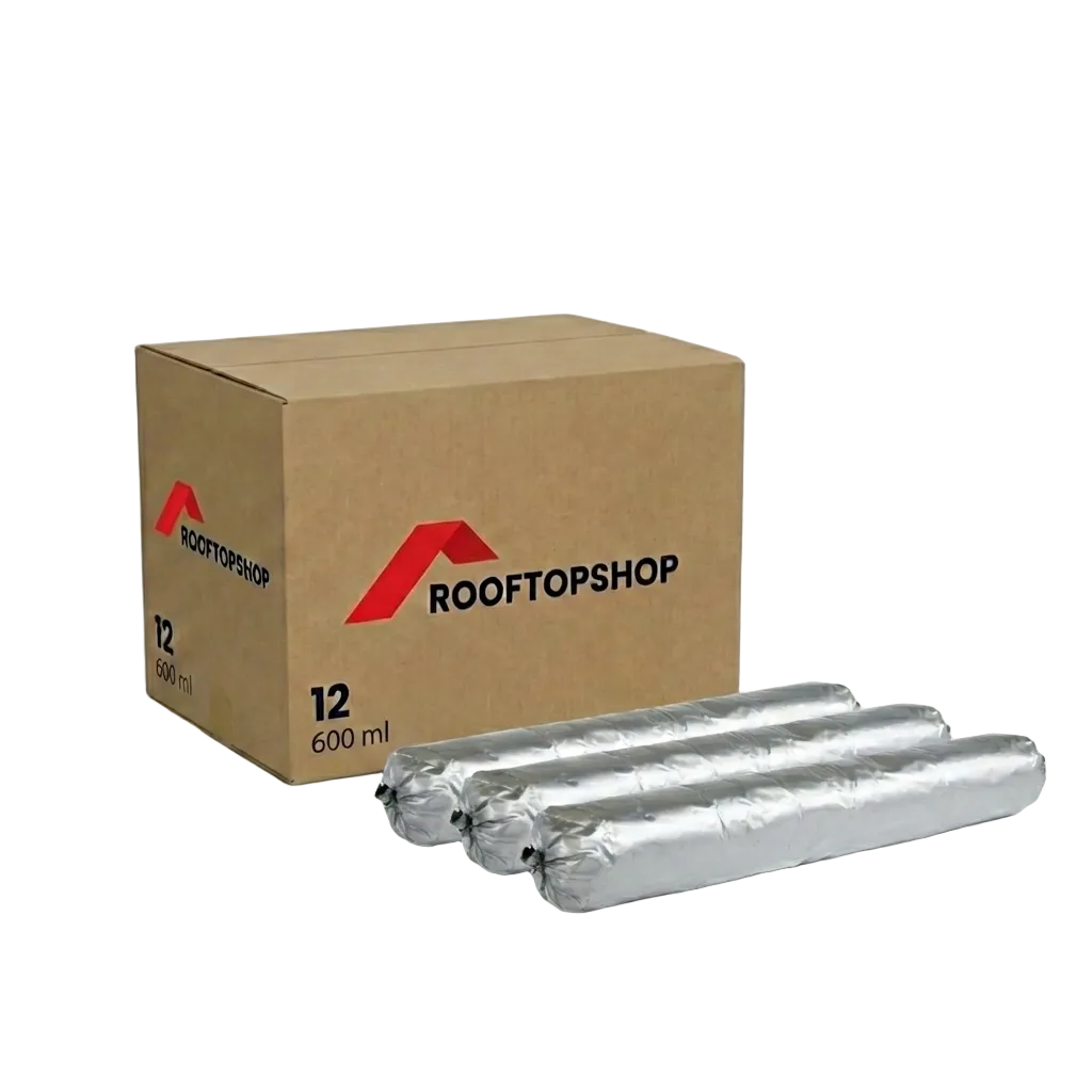 Doos met 12 epdm polymeerkit worsten