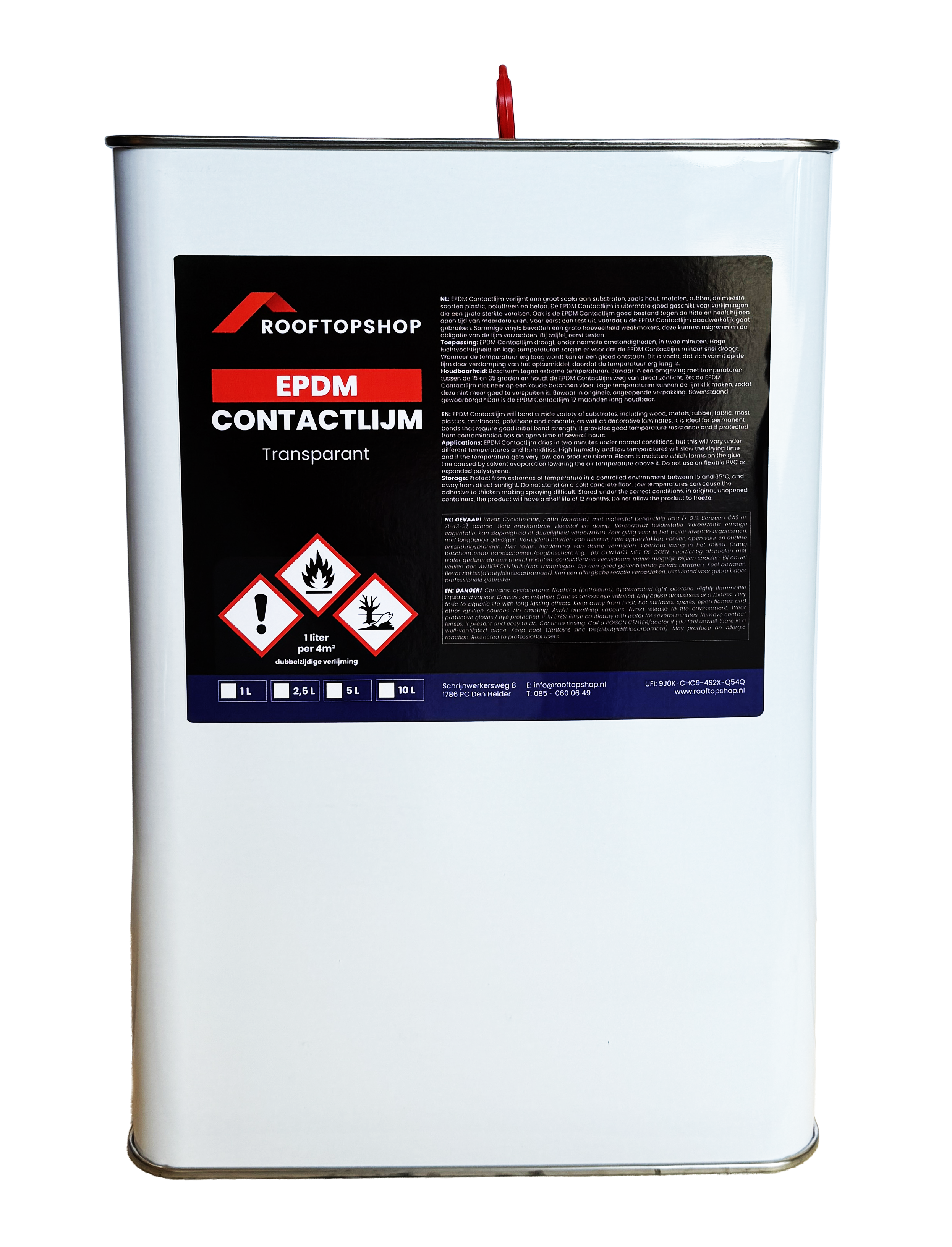 EPDM contactlijm 10 liter