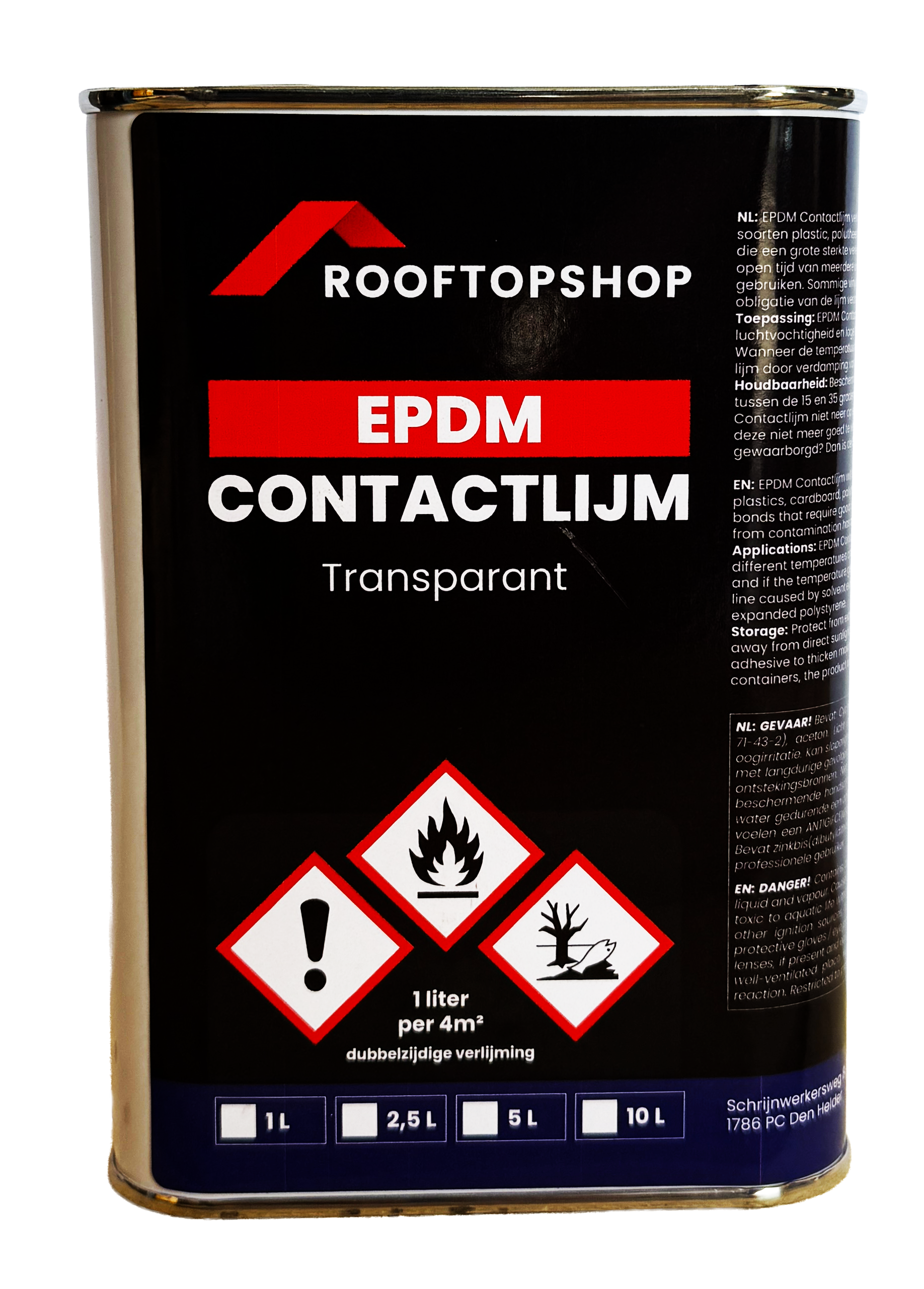 EPDM contactlijm 1liter