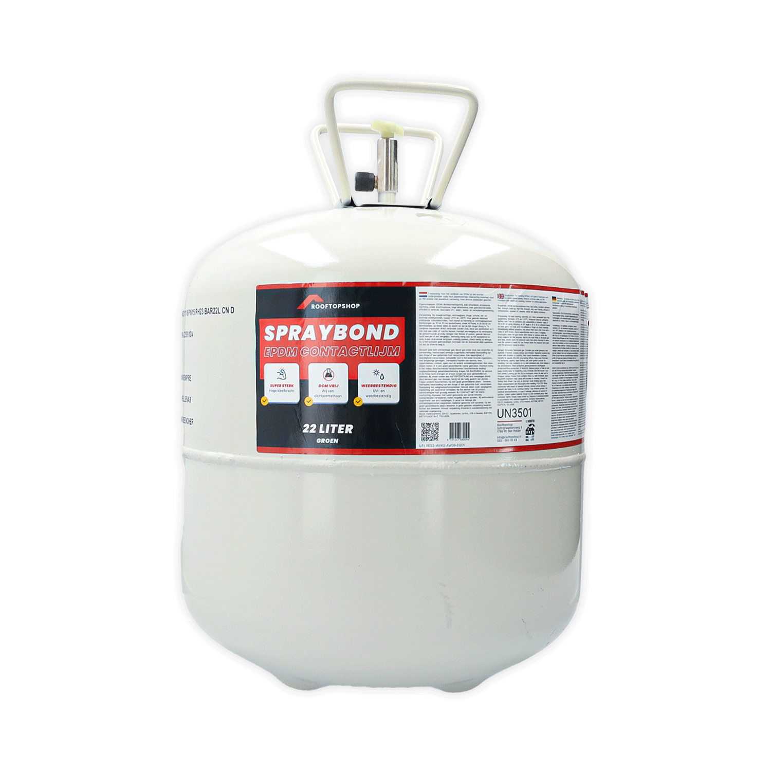 EPDM contactlijm drukvat 22 liter