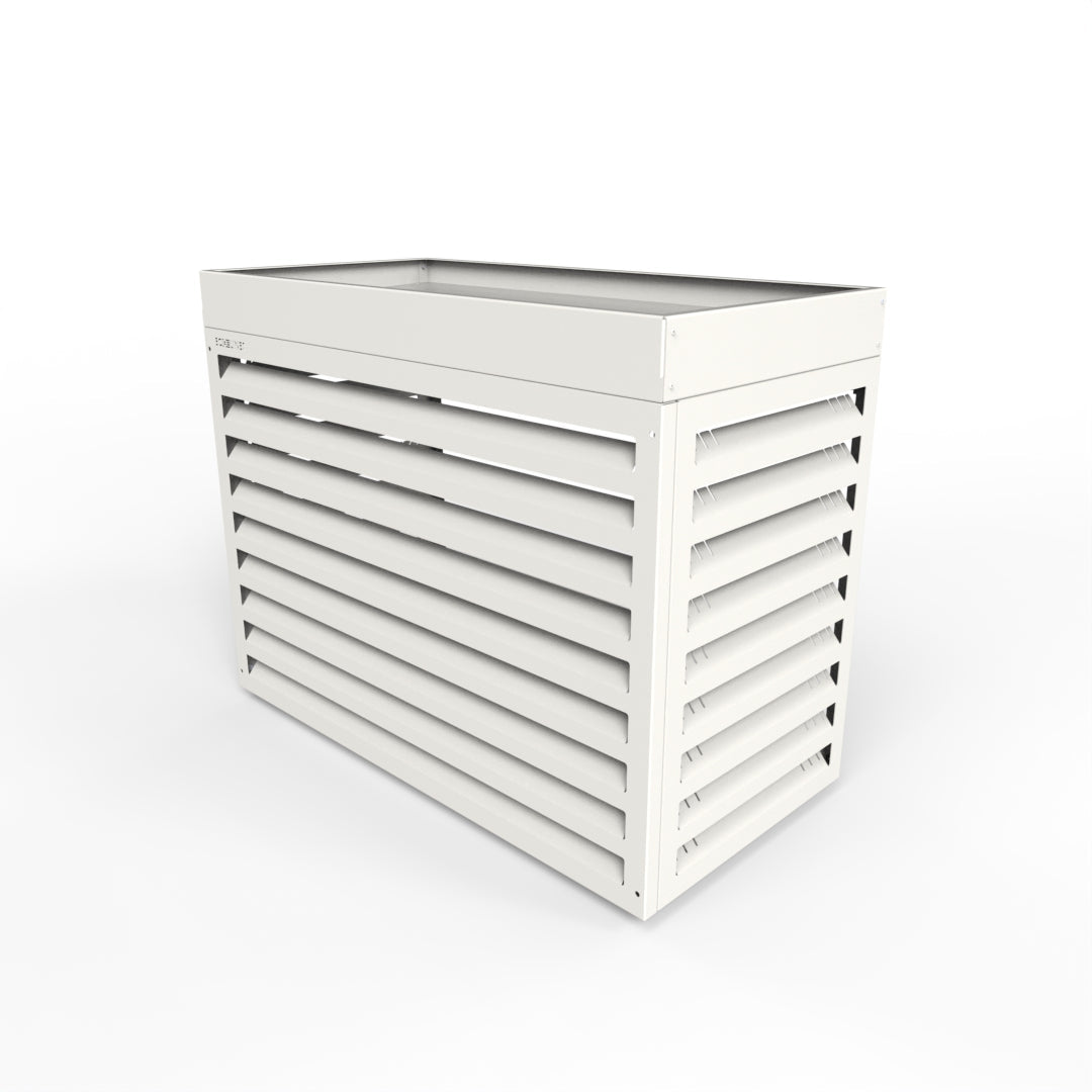 EcolinesCover met plantenbak maat M in Wit (RAL 9010)
