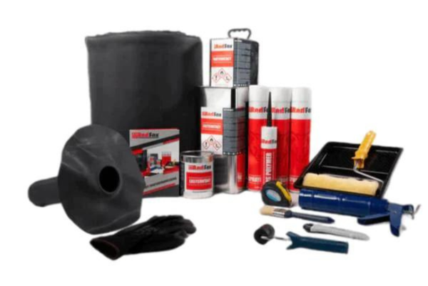 EPDM Pakket alles-in-één - Zwart