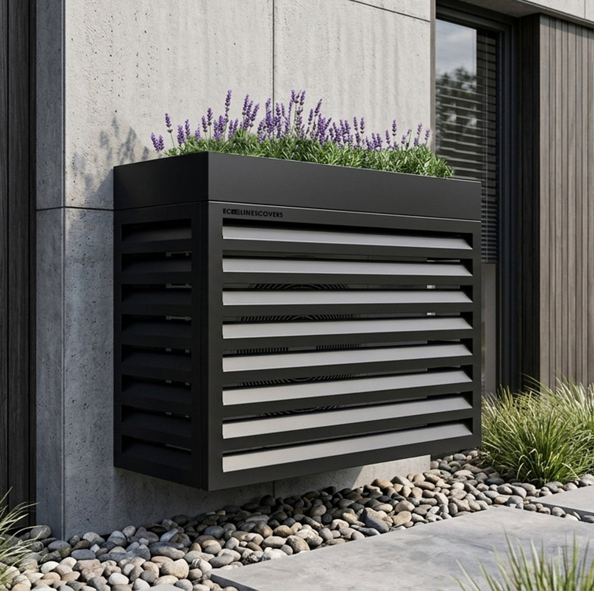 EcolinesCover met plantenbak aan de gevel