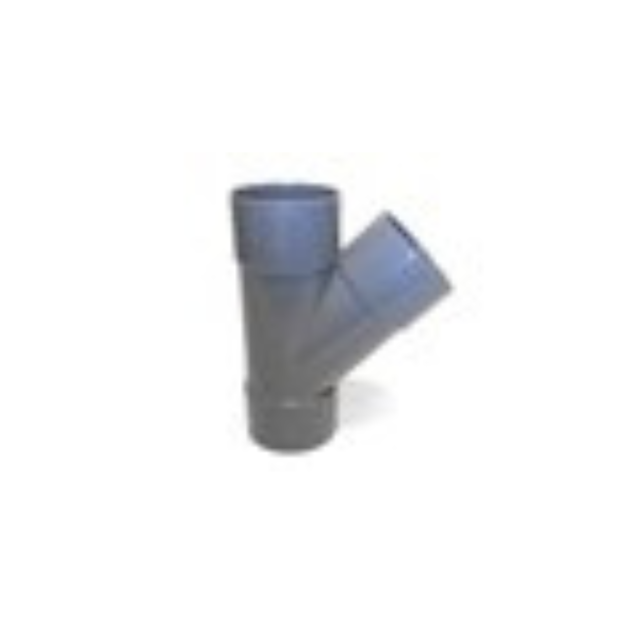PVC T-Stuk 3x Mof 45° - 90mm